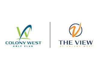 An image of the logos for Colony West and The View