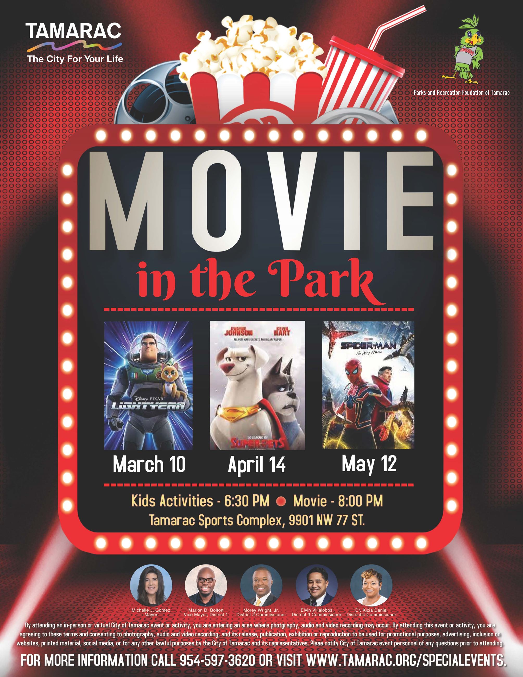 Movie in the Park Flyer