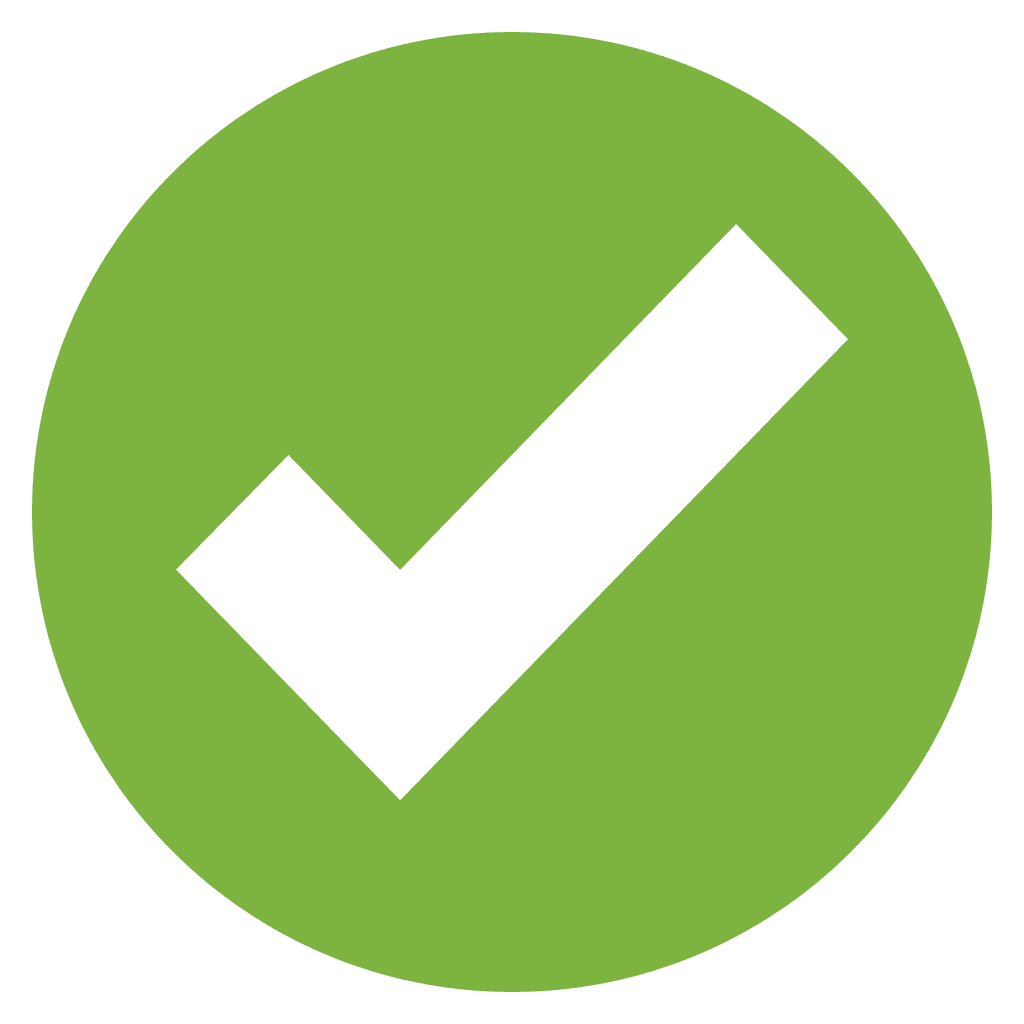 Light Green Checkmark